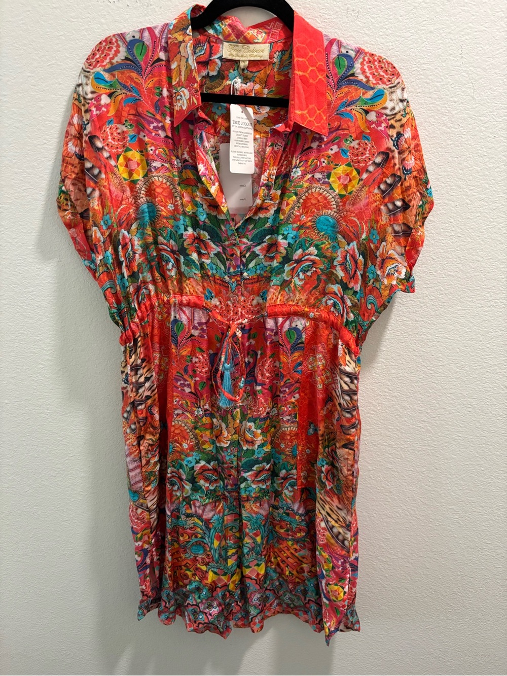 NWT La Moda Boho Dress, size S/M - Picture 3 of 10